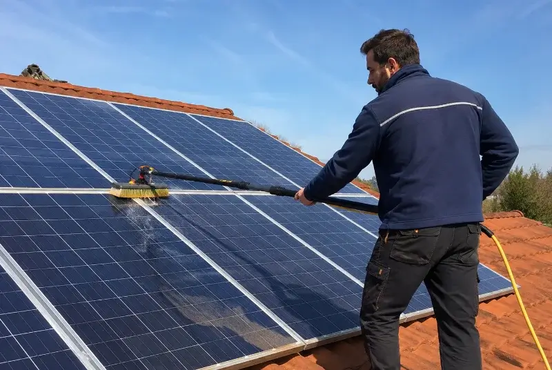 Nettoyage et entretien de panneaux solaires à Tourcoing
